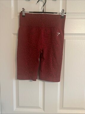 Gymshark Magenta Animal Adapt Bike Shorts